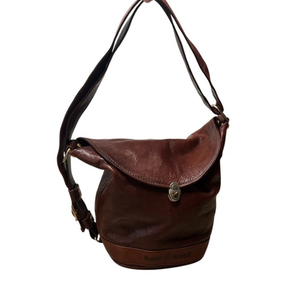Vintage Marino Orlandi Leather Bag